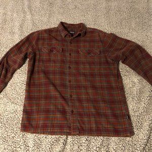 Patagonia, Size Large, Men's Long-Sleeved Fjord Flannel Shirt